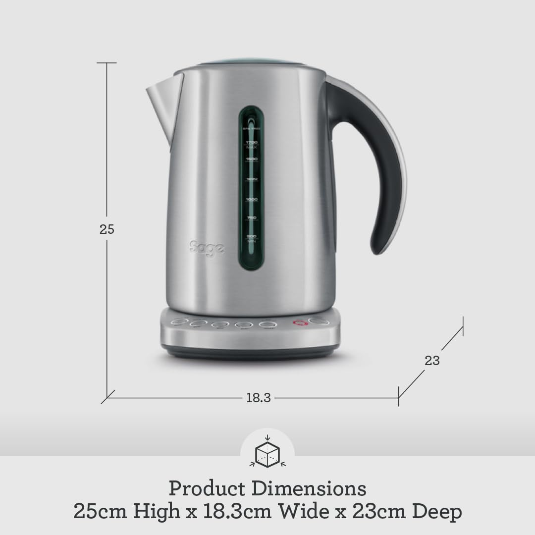 Buy SAGE,Sage The Smart Kettle – Quiet Cordless Electric Kettle, Fast Boil, Brushed Stainless Steel - Gadcet UK | UK | London | Scotland | Wales| Near Me | Cheap | Pay In 3 | Electric Kettles